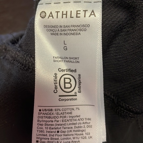 Athleta Black Athletic Shorts - Picture 6 of 9